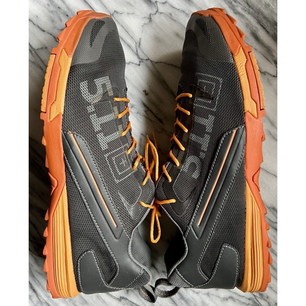 5.11 TACTICAL Recon Trainer Mens Size 13 Shoes Gray & Orange Athletic Cross Fit